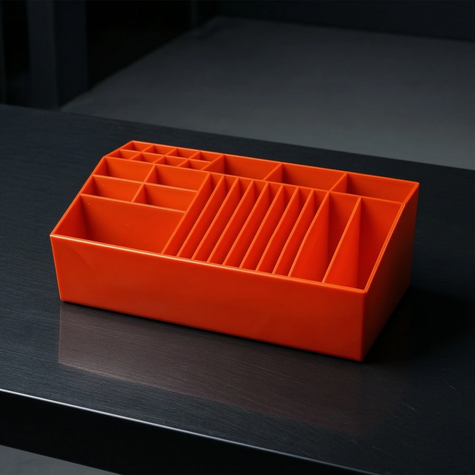 Wrap Tool Organizer Multi-Compartment Small Parts Organizer Organizers Compartmentalized Bins Heavy-Duty for Window Tinters