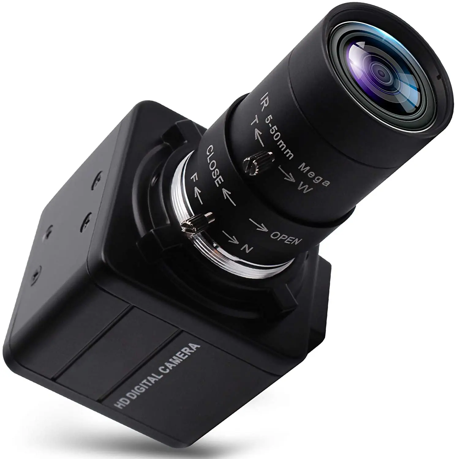 GOOD AR0144 1280*720 60fps Global Shutter Usb Camera Black and White with 5-50mm Varifocal Lens for Industrial Inspection