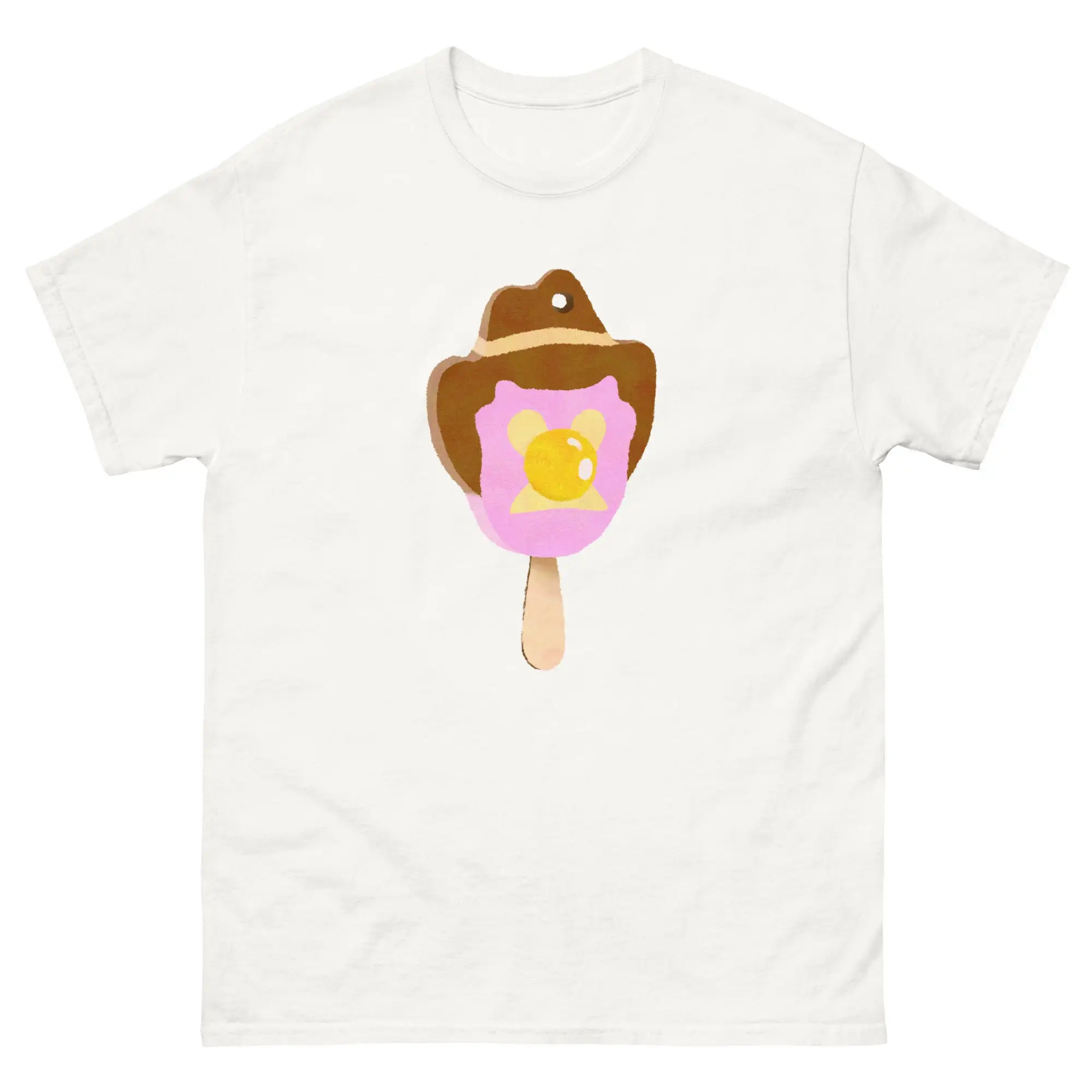 Bubble OBill Bliss Nostalgic T Shirt with Yellow Bubblegum Nose Aussie Summertime Vibes