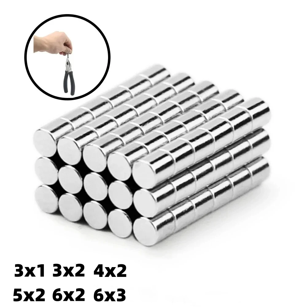 Round 3x1,3x2,4x2,5x2,6x2,6x3 Mini Disc Magnets-Strong Fridge,Whiteboard & Craft Magnets ﻿
