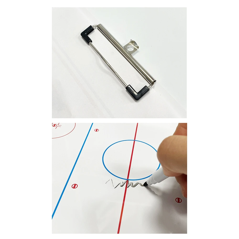 

BA-Ice Hockey Coaching Boards Training Equipment Referee Practice Board Football Coaching Boards Strategy Tactic-Clipboard
