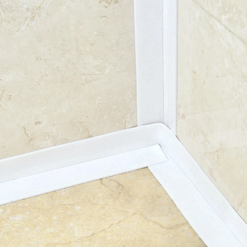 1pcs 방수 흰색 PVC 자체 접착 테이프-욕실, 주방, 싱크대 간격 및 가장자리에 적합-강한 고정, Ap 3.6cm*1.5m에 쉽게 적용 가능