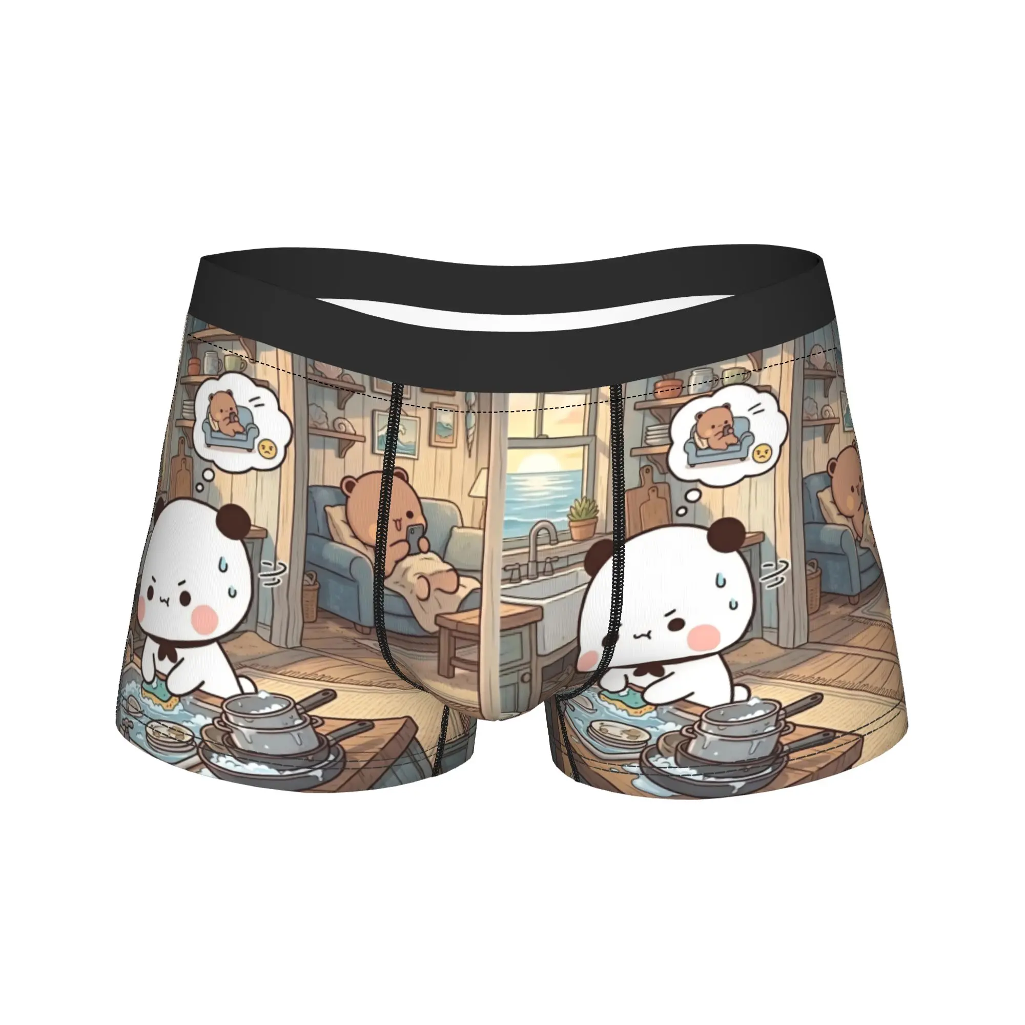 

Cute Cartoon Bubu Dudu Boxer Brief Underwear Hot Sale Males Classic Boxershorts Printing Plus Size Panties