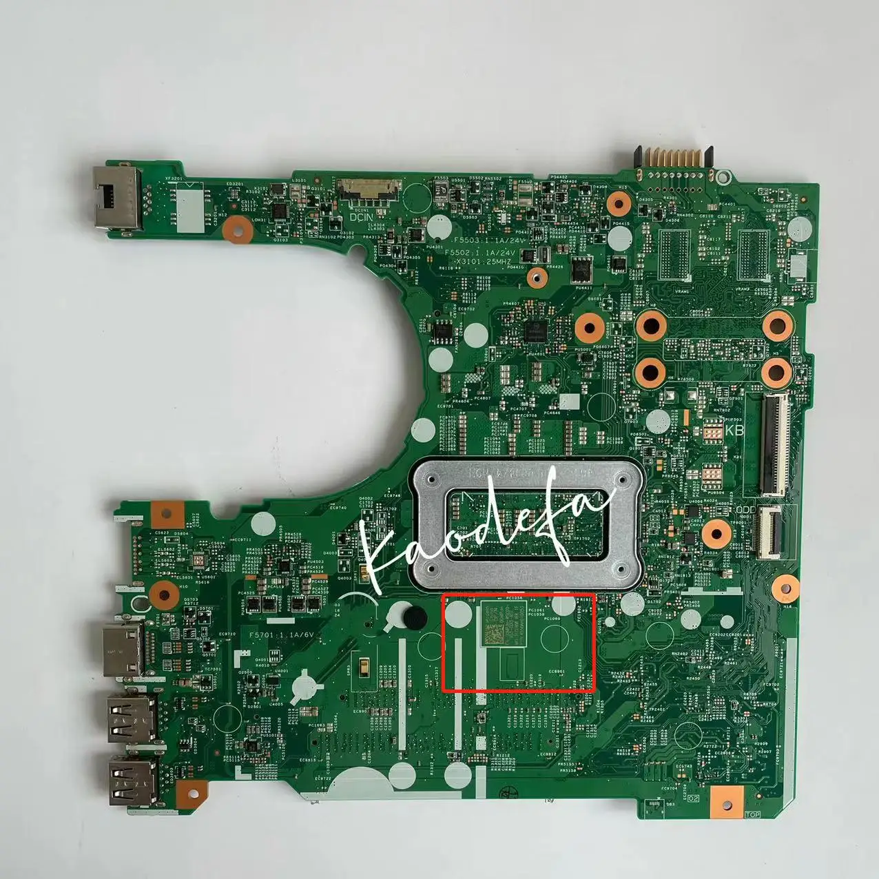 For DELL INSPIRON 15 3567 Laptop Motherboard CPU: i3-7020U SR3N6 CN-00MPJH 00MPJH 0MPJHVEGAS/TURIS SKL/KBL 15341-1 100% Test OK