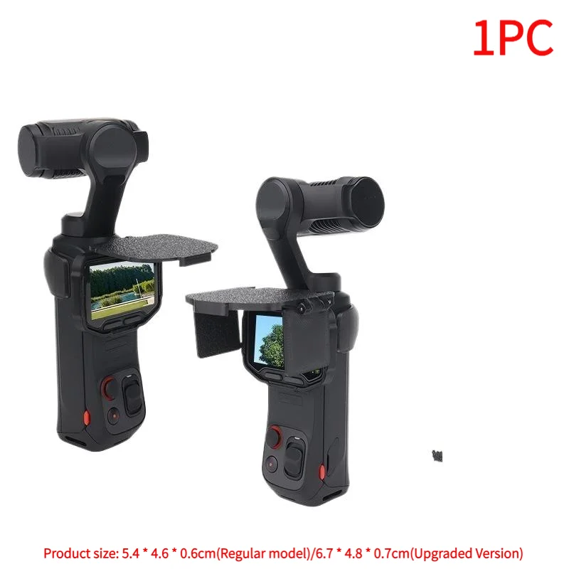 1Pc Camera Sunshade Anti-Glare Sun Hood Screen Protector Shell Anti-scratch Cover Accessories For Luna Ultra For Insta360.