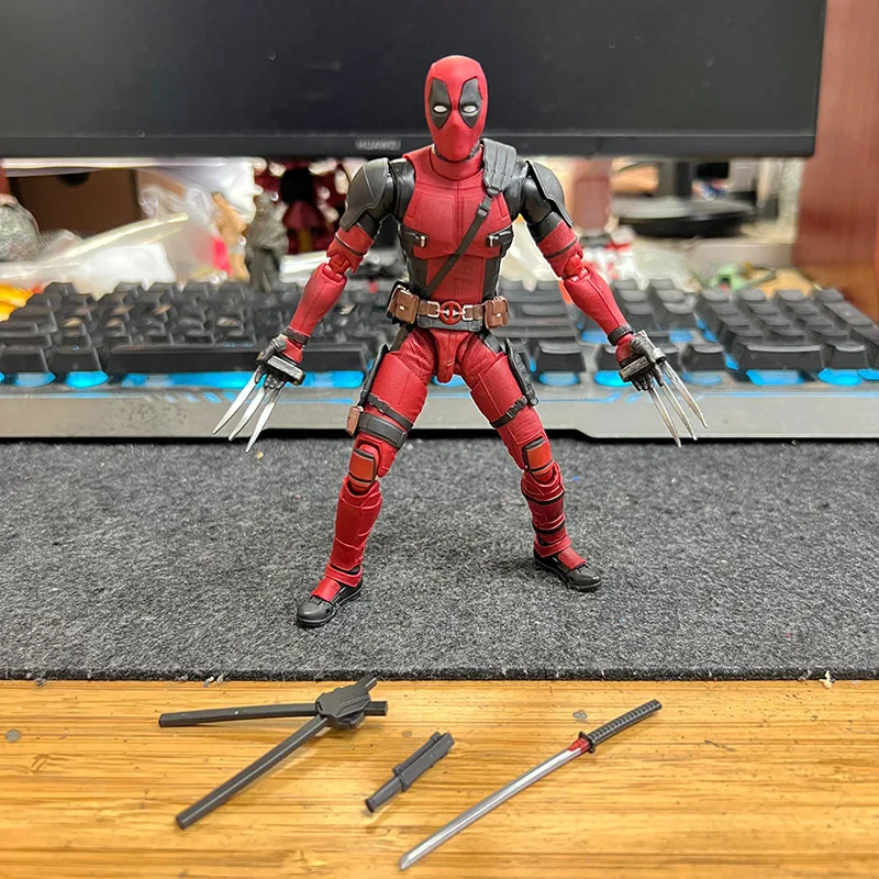 Bandai SHF Marvel Deadpool 3 Deadpool 6-inch movable model figurine toy gifts