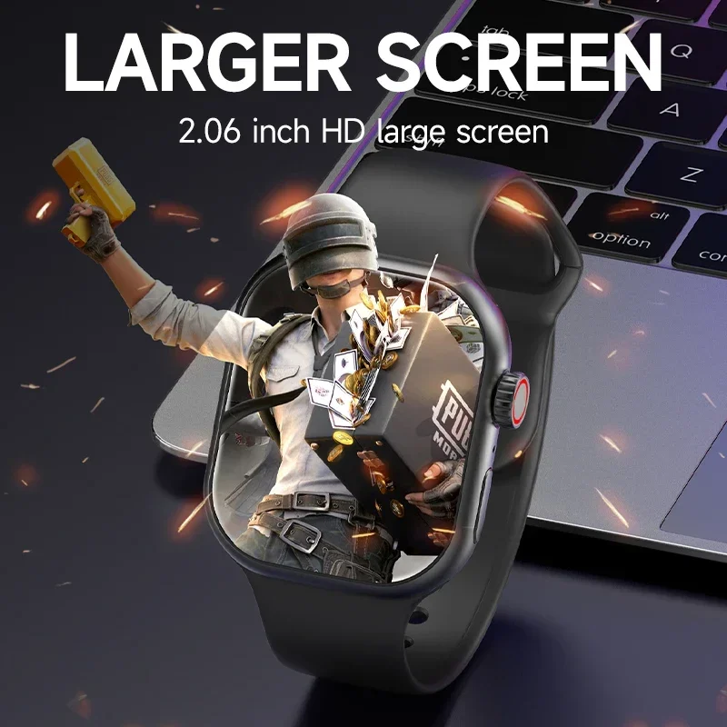 BW06 Pro Max 4G Smartwatch: Android 10, 256GB+8MP Camera, GPS/WiFi/BT 5.2, 2.1" AMOLED, ECG+SpO2