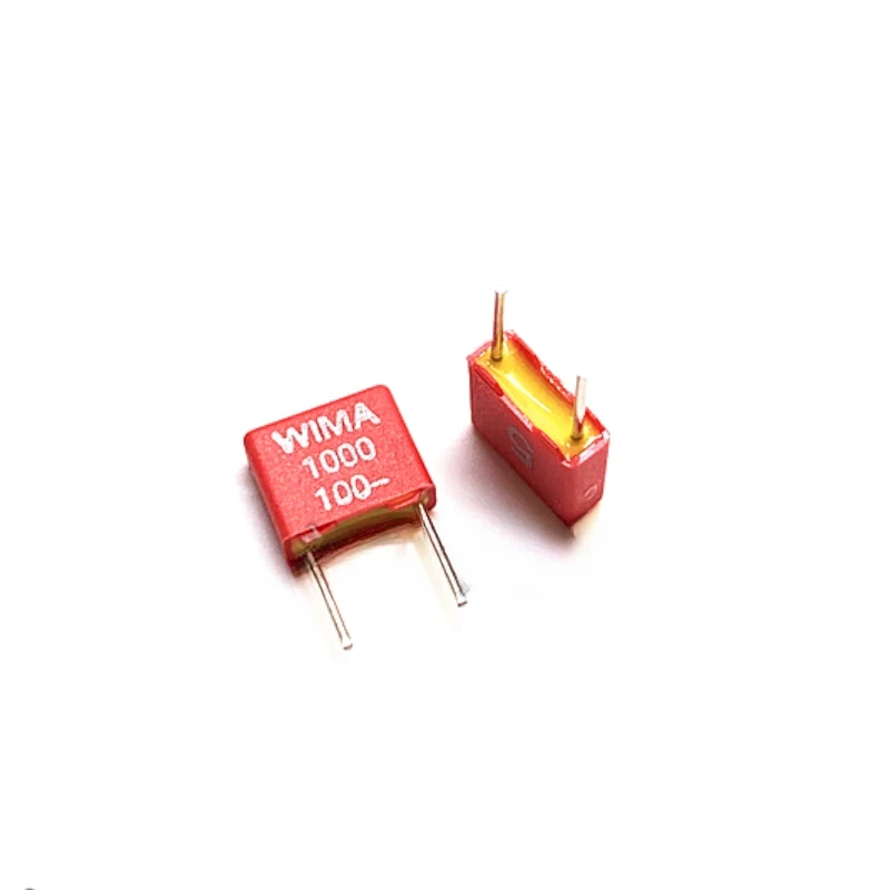 10Pcs/100Pcs Germany WIMA Film Capacitor 100V 102 0.001UF 100V 1000PF 1NF 102J 5% FKS2 Pitch 5mm