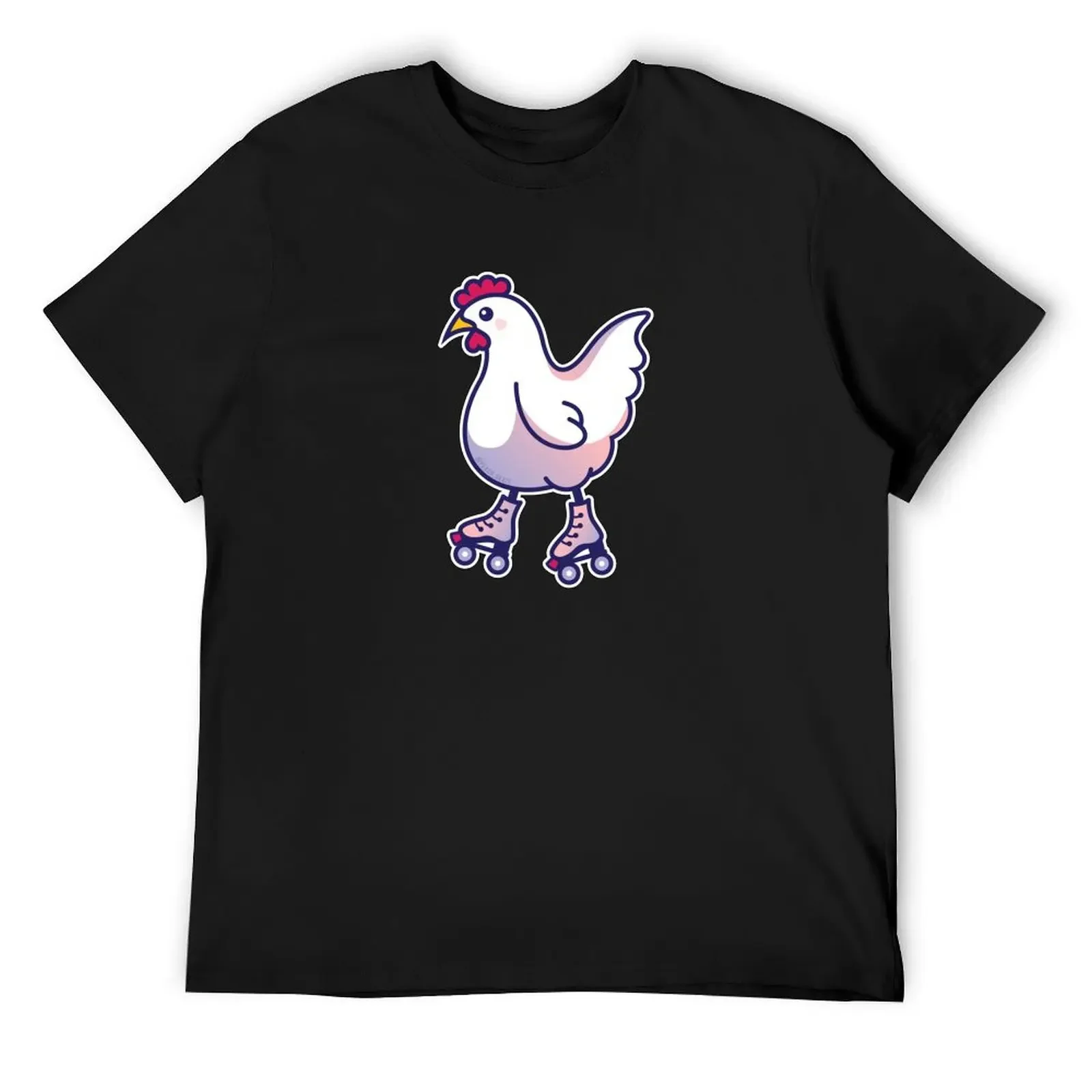 

Roller Chick T-Shirt sublime customs funny gifts anime shirt Men's t-shirt
