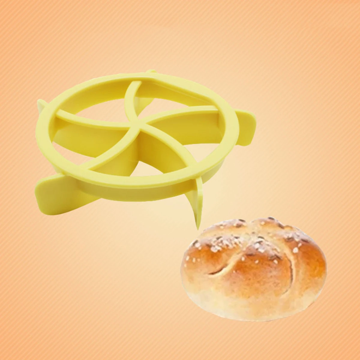 

4 Pcs Bread Embosser Baking Tools Mold Pastry Embossing Dough Press Molds Die