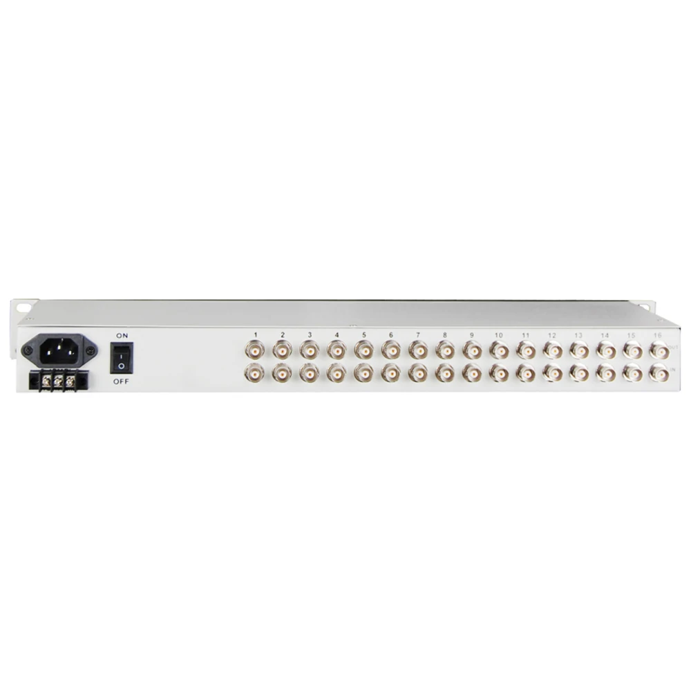 16 E1 to 4 port 100/1000M ethernet converter