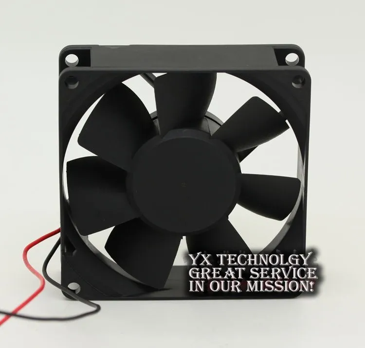 KD1208PTB1 8025 12V 1,7 W 2 draht 80mm doppel ball fan lüfter SUNON