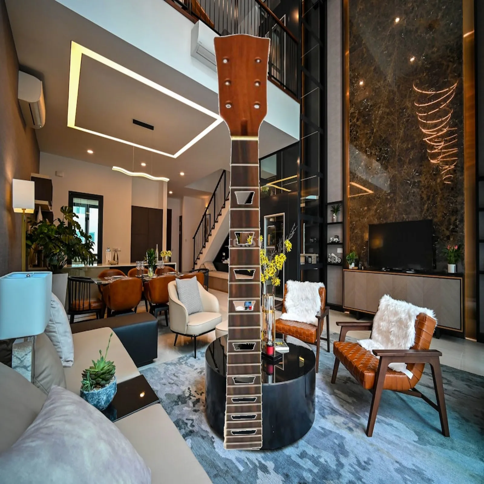 mastil-de-guitarra-de-repuesto-de-22-trastes-diapason-de-madera-mastil-de-instrumento-musical-para-guitarra-electrica-lp-accesorios-diy