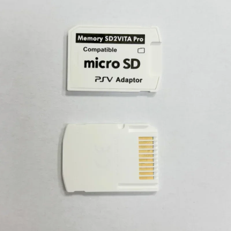 30 Buah/Lot Tanpa Paket Menghemat Pengiriman untuk Ps Vita Psvita Psv 1000 2000 Memori Sd2vita Pro Kompatibel Adaptor Kartu Sd Tf V5.0 Putih