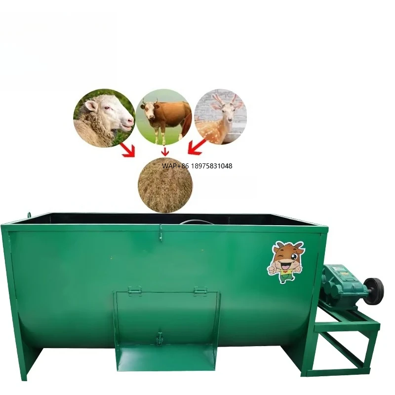 Special equipment for forage cattle and sheep feeding Cattle feed mixer Sheep feed mixer Rabbit feed mixer