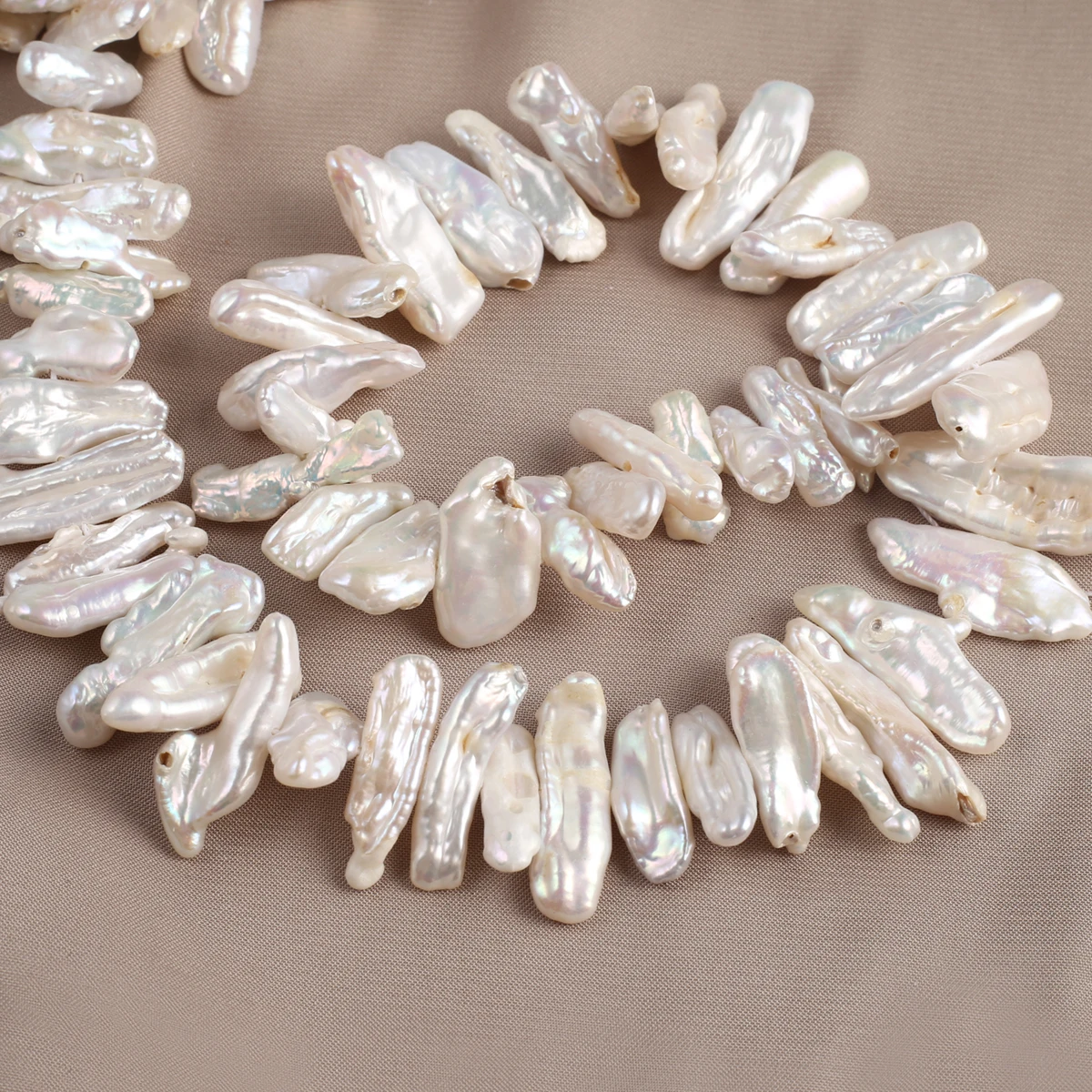 Natural Pearl Yokohama Biwa Bead Exquisite Shape Elegant Appearance for DIY Jewelry Making Handmade Bracelet Necklace