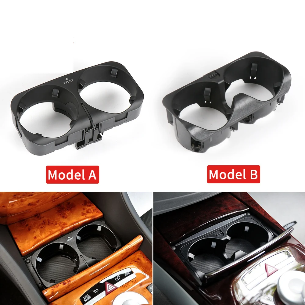 

For Mercedes W221 W216 Car Centre Console Drink Cup Holder For Benz S CL Class S300 S350 S400 S500 CL500 2216801991 2218130014