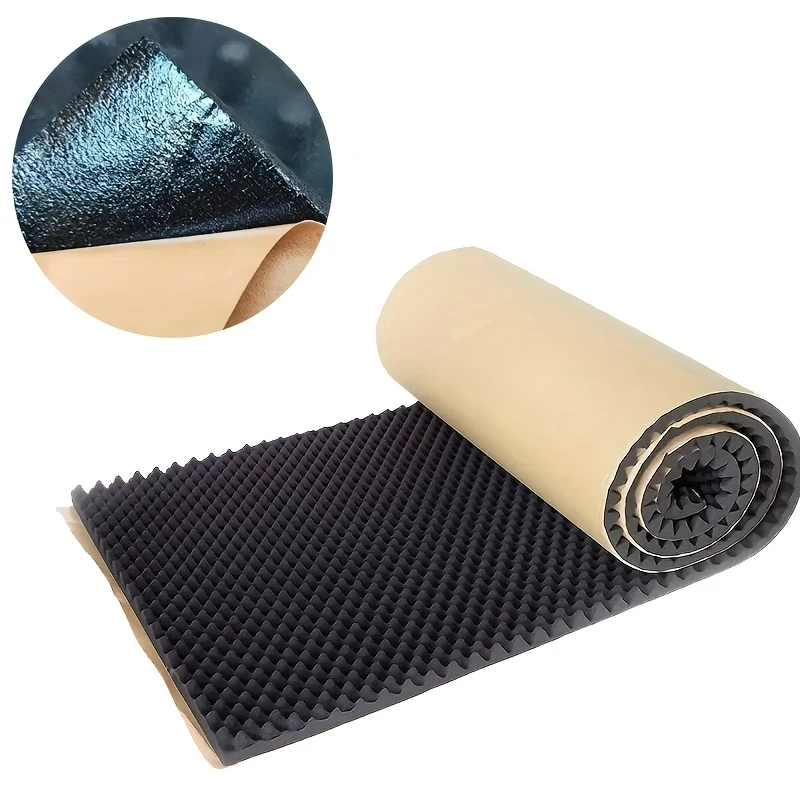 Self Adhesive Soundproofing Insulation Cotton Acoustic Insulation Material for Sound Proof Car Waterproof Sound Deadening Car