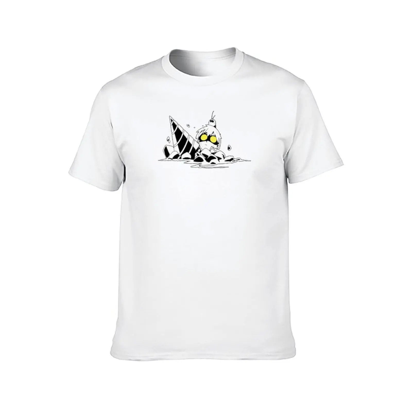 Gurren Lagann - Simon Credits T-Shirt t shirts for man cotton cotton t shirts man 100% T-Shirt