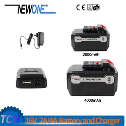 16V Lithium Battery And Charger For TCH Electirc 16V Portable Charging Reciprocating Saw And Polish Machine