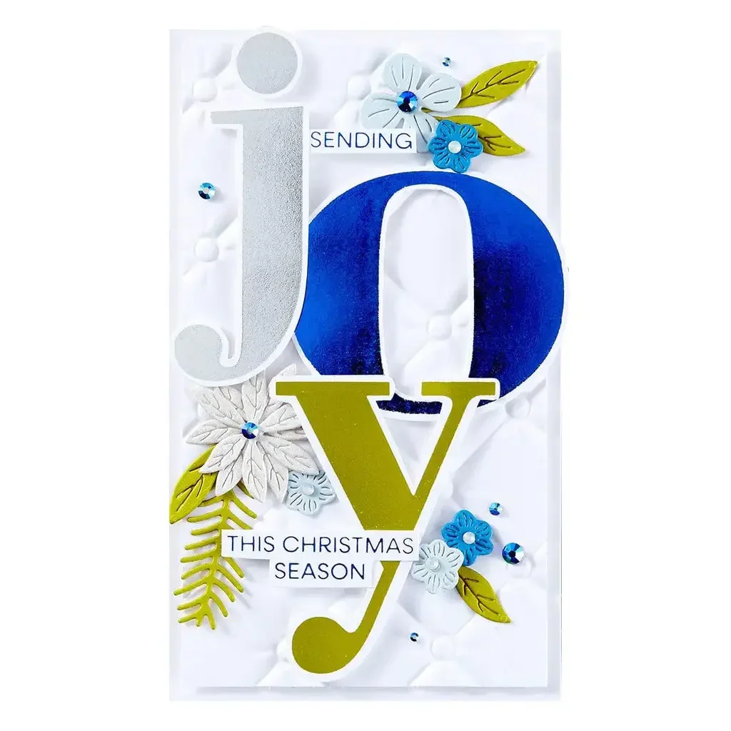 クラフトクリアランス メリークリスマスコレクション ダイカット ホットフォイルプレスプレート ステンシルセット メタルカッティングダイ DIYカード作成用