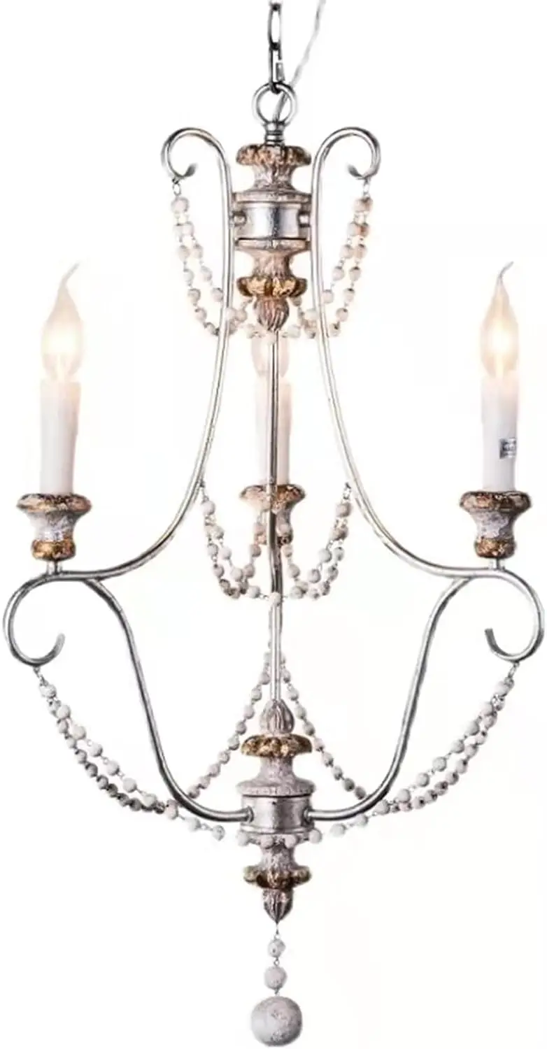 

Chandeliers, Retro Chandelier, American Rustic Ceiling Lamp, Wrought Iron Industrial Candle Light,for Bedroom, Entryway