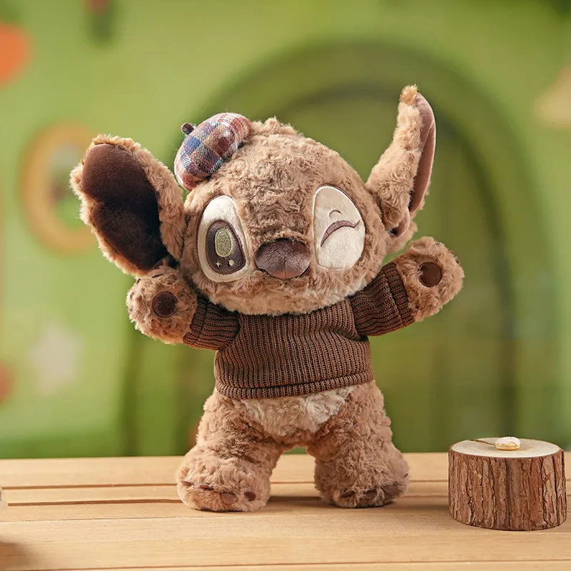 دمية ديزني ستيتش المحشوة من بوتديميل، سلسلة الشوكولاتة الدافئة للشتاء، لعبة محشوة، رفيق النوم، هدية للأطفال والفتيات، ديكور منزلي