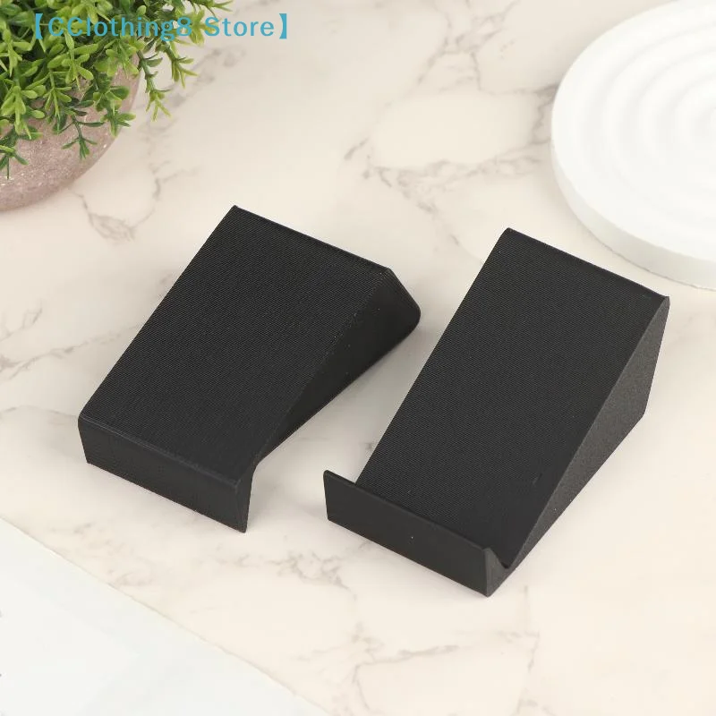 2Pcs Universal Soundbar Stand Base For Desktop Monitor Speaker TV Audio Speaker Bracket Feet Adjustable Audio Support【AliS8】