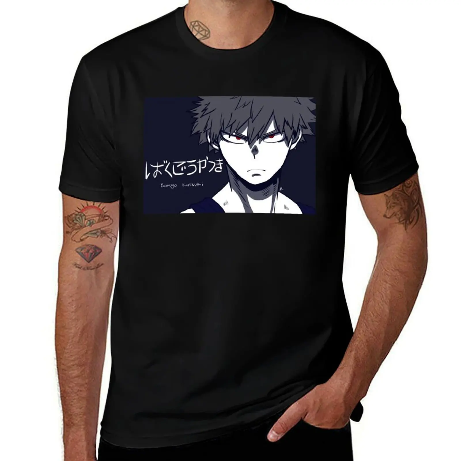 

for graphic t tees graphic Katsuki shirts man T-Shirt cotton 100% man t for shirts man vintage t shirts Bakugo