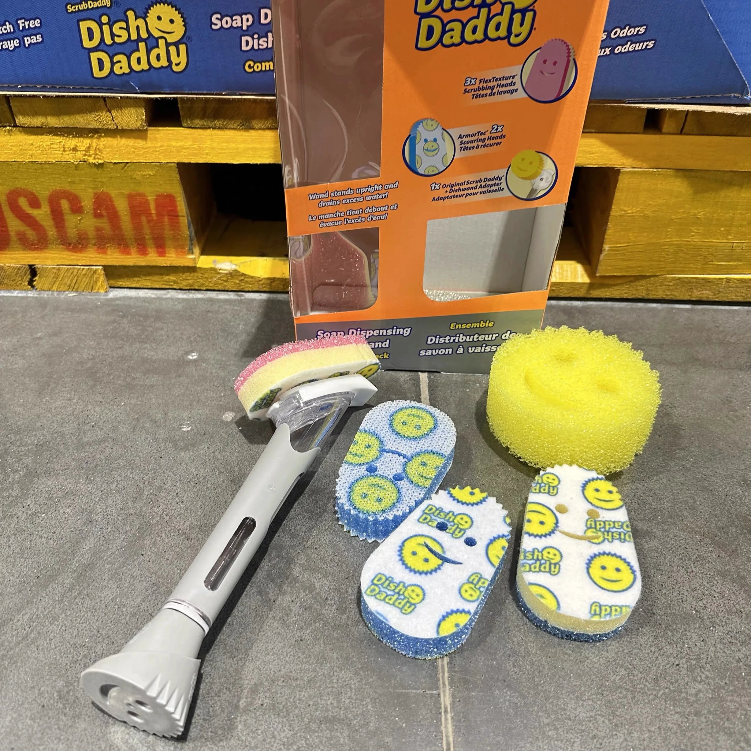 Esponja Mágica Scrub Daddy Durabili, Limpiador Happy Face Diwaing, Herramientas de Limpieza Personal y Domésticas de Larga Duración