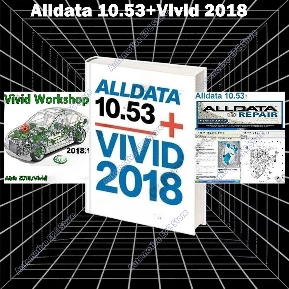 Vivid 2018 Maintenance Tools workshop data + Alldata 10.53 obd2 scanner provides alldata technical support with wiring diagrams
