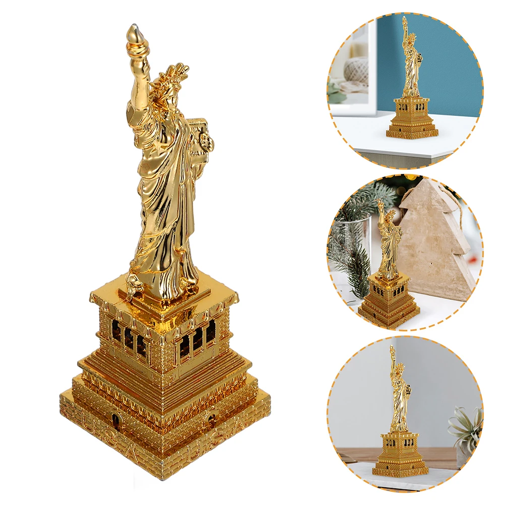 

Metal Statue Desktop Ornament of Decor Decorations Landscape Craft