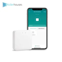 Rollerhouses Smart Hub Gateway Compatible with Alexa GoogleHome Smartthing Work with All Tuya ZigBee and Bluetooth Smart Product