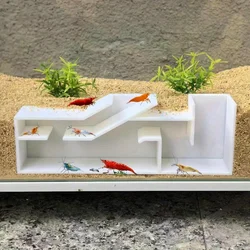 Aquarium maze tunnel hiding place/interactive hiding cave for shrimp, fish, and other aquatic animals