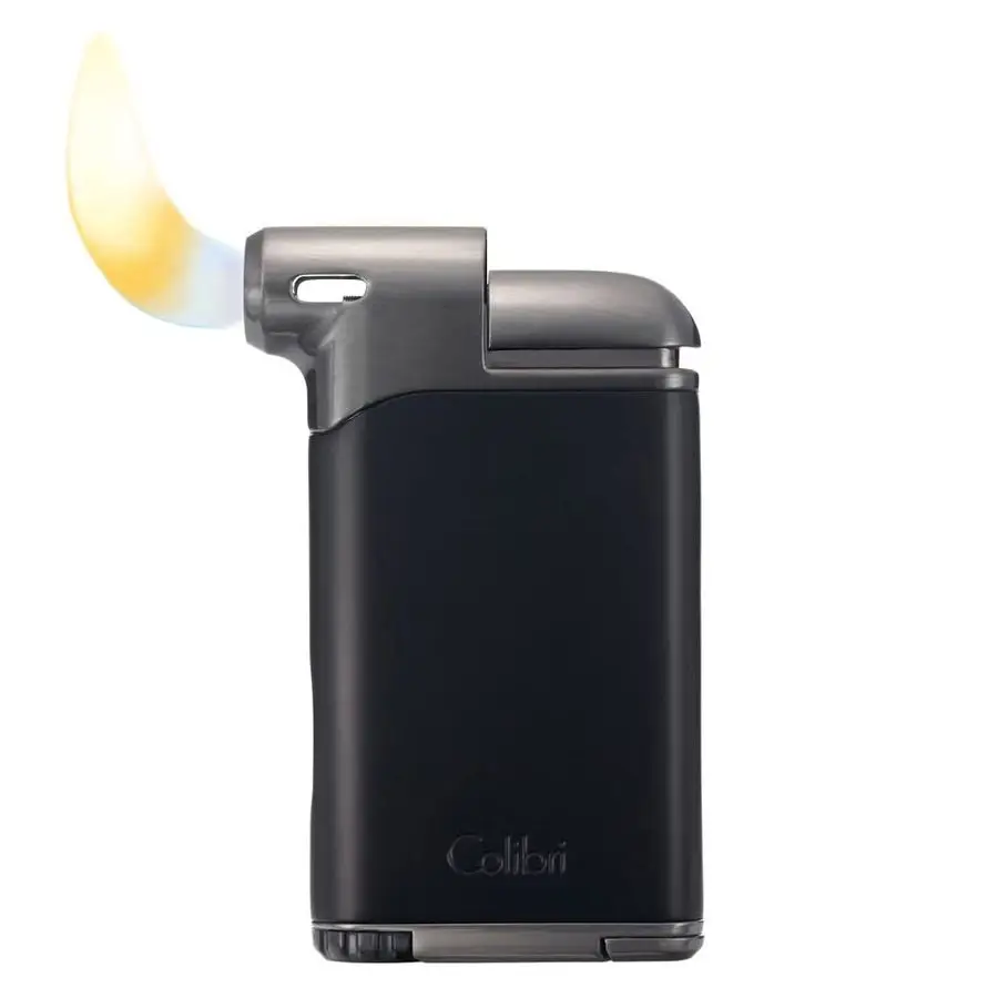 

Pacific Air Soft Flame Pipe Lighter, Adjustable Flame amp Fuel Window, High Altitude Performance Black Gunmetal
