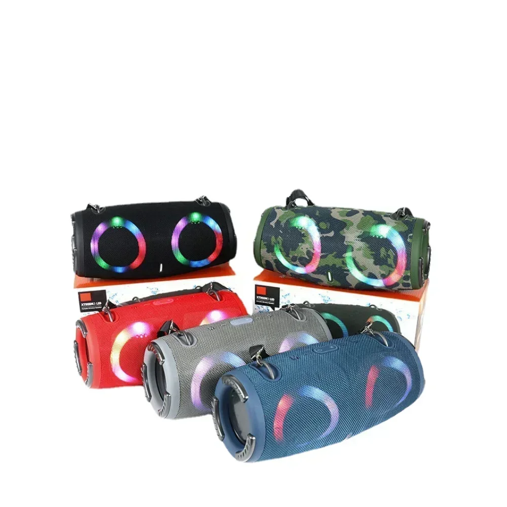 360 Stereo Surround Sound Box Rgb Speakers Draagbare Bluetooth Kleurrijke Power Bluetooth Speaker Light Wattaerproof Audio 100W Hoog