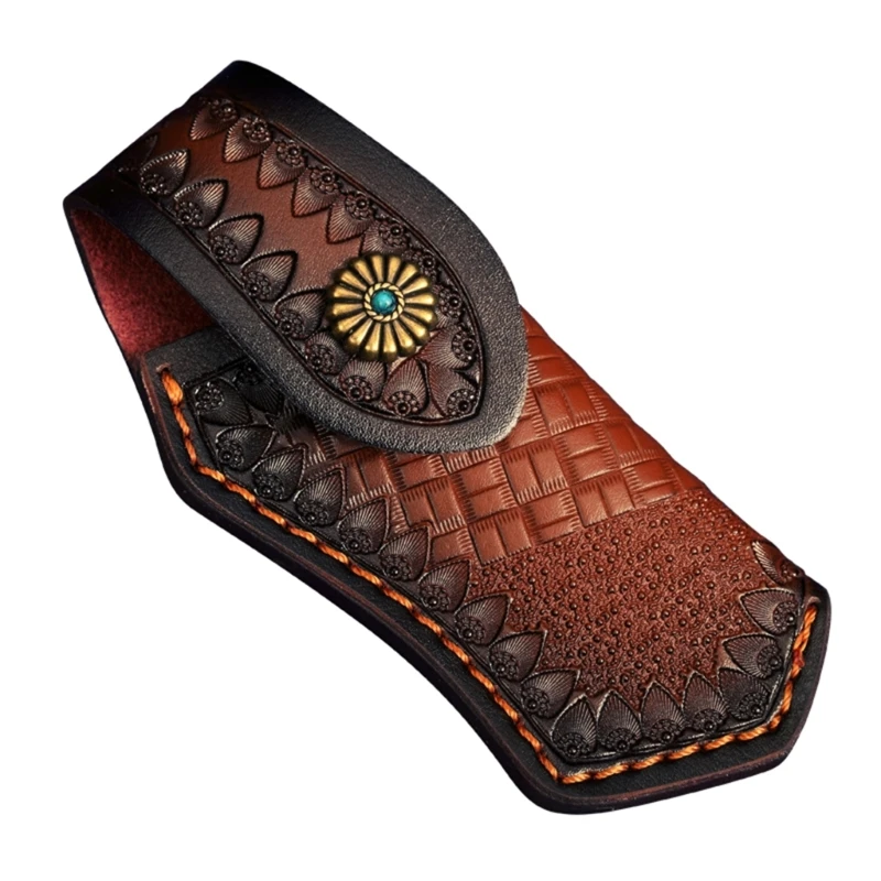 

Leathers Cover Folding Knife Sheath Knife Holder Knife Accessory Perfect for Bar
