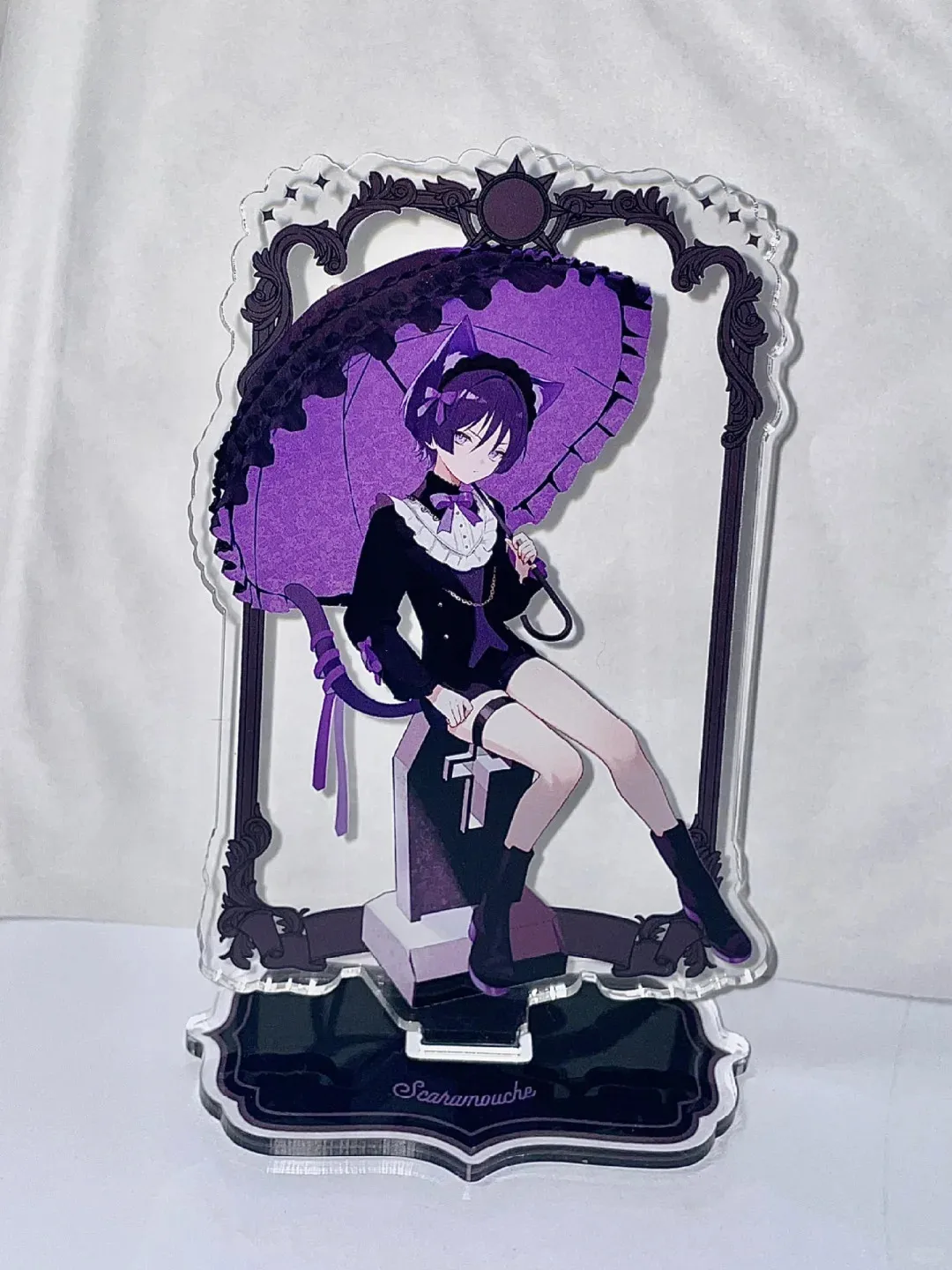 Scaramouche Figures Acrylic Stand Fashion Anime Action Figure Accessories Collection Kids Figure Toys Gift Yuanshen