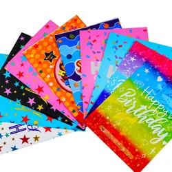 10/20pcs Printed Gift Bags star Plastic Candy Bag Child Party Loot Bags Boy Girl Kids Birthday Party Favors Supplies Decor