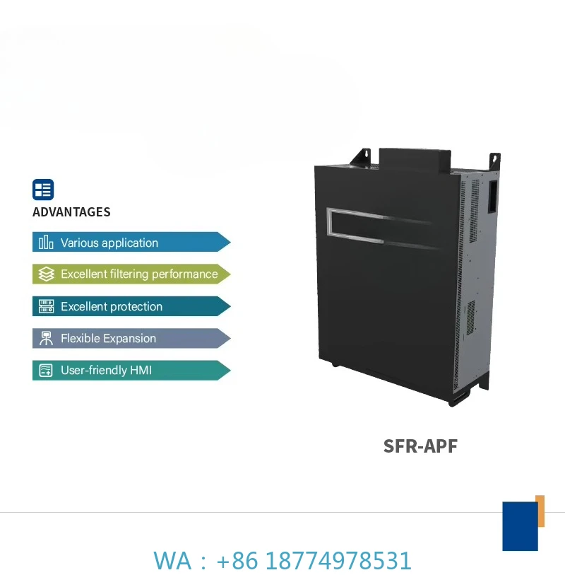 v  Rack-mounted Active Harmonic Filter 30a Energy Saving Device Factory Supply 3 Phase 3 Wire Ac