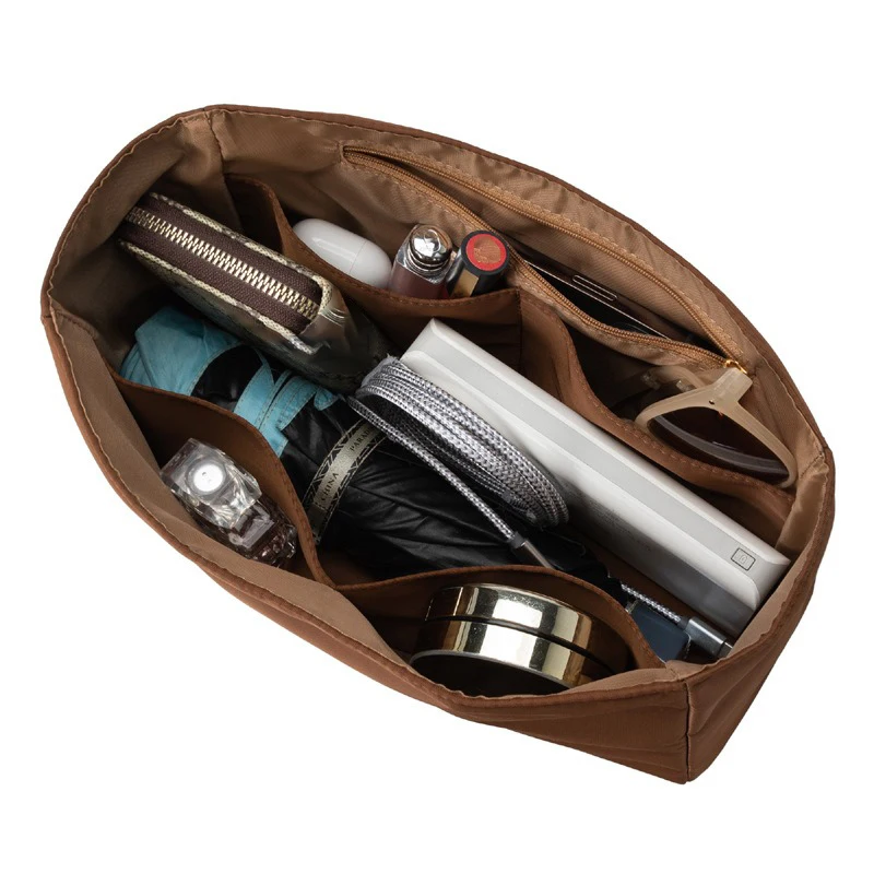 Custom Fit BK 20/25/30/35 Organizer Insert - Lightweight Nylon Liner with Interior Pockets & Zippered Compartment 3