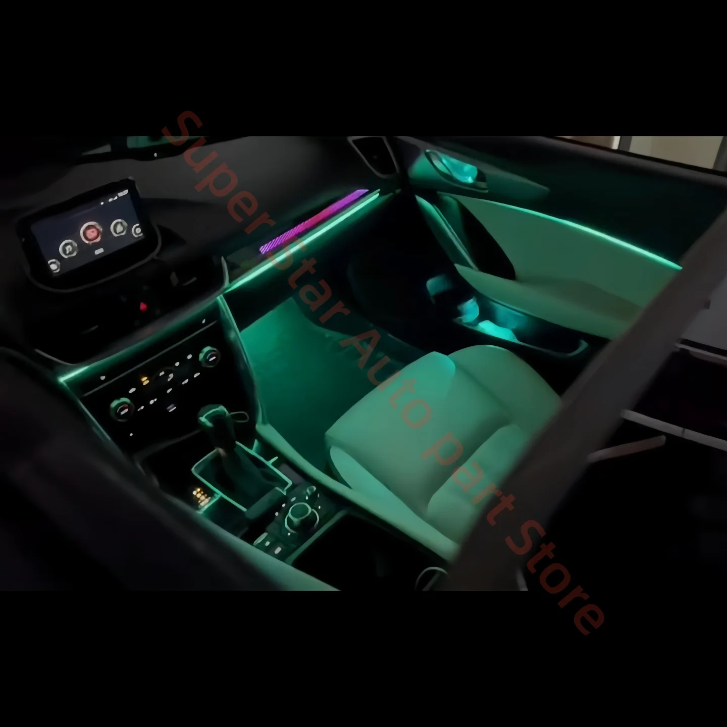 

For Mazda CX-4 CX4 2016-2021 LED Ambient Light Automotive Interior lighting upgrade Car accessories Atmosphere lamp Footlights