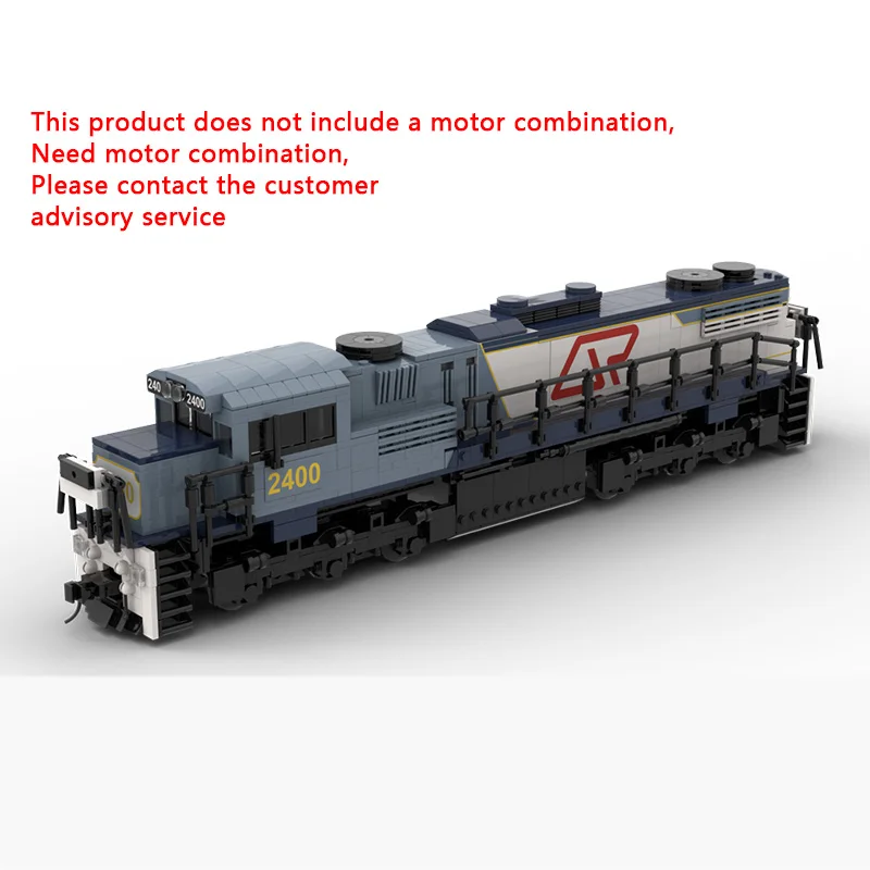 

City Car Model MOC Building Bricks Classic Diesel Locomotive Modular Technology Children Holiday Gifts Assemble Toys Suit