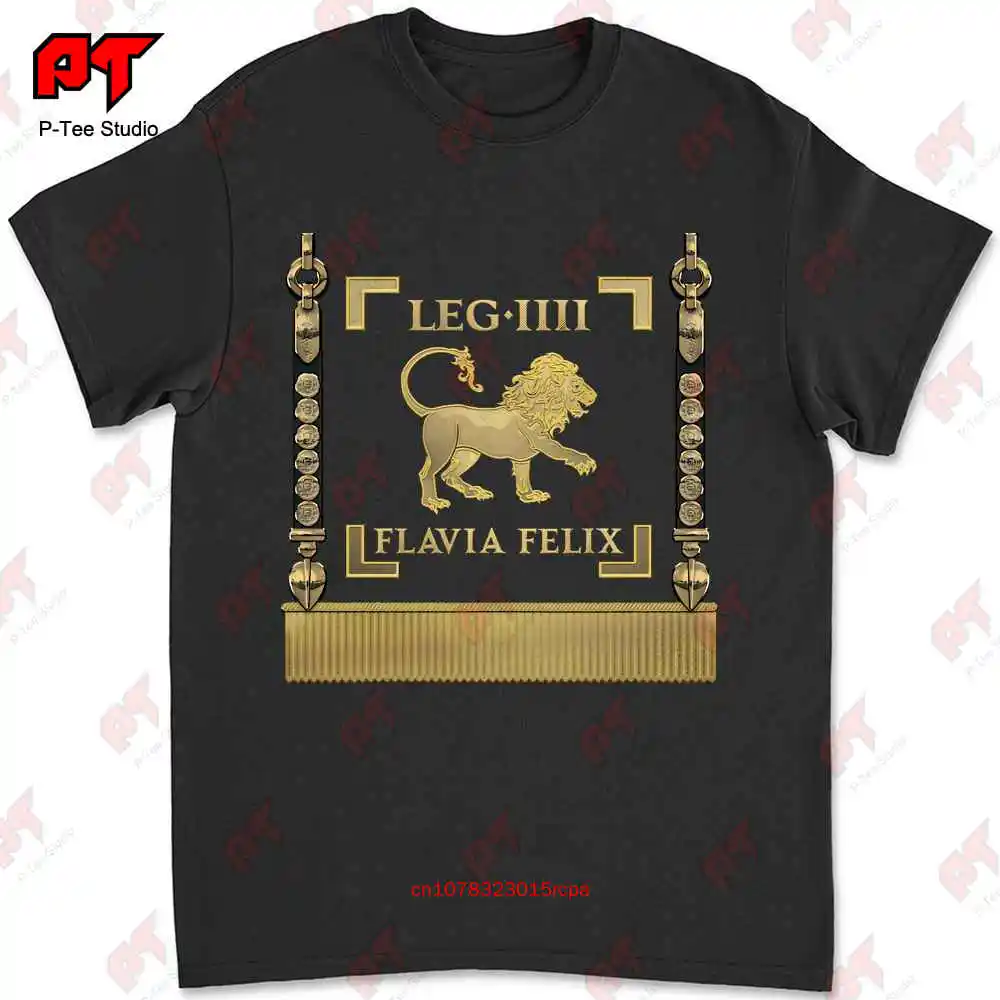 

Standard Of The Lucky Flavian Fourth Legion Vexillum Of Legio Iv Flavia Felix T-shirt PQOO