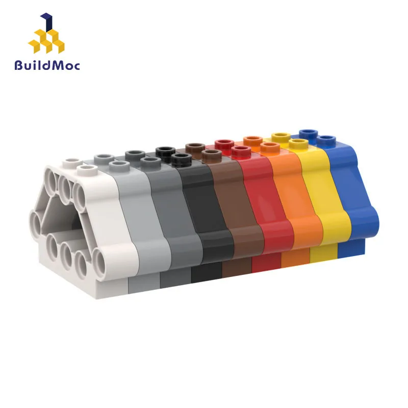 

BuildMoc 10PCS Assembles Particles 32333 5x3x1 Bolted Connection Bricks Building Blocks Replaceable Part Toys Children Gifts