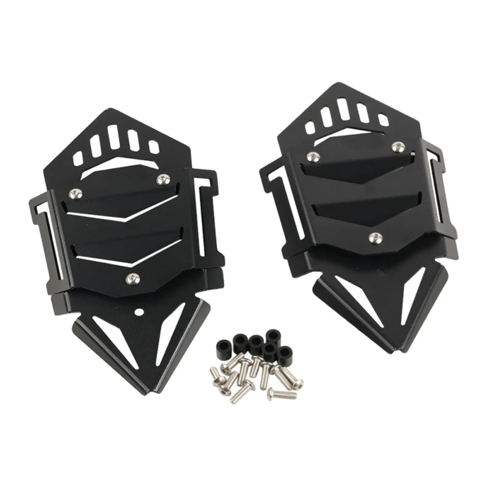 

2 Pieces Motorcycle Engine Guard Cover Decorate Motorcycle Engine Side Cover