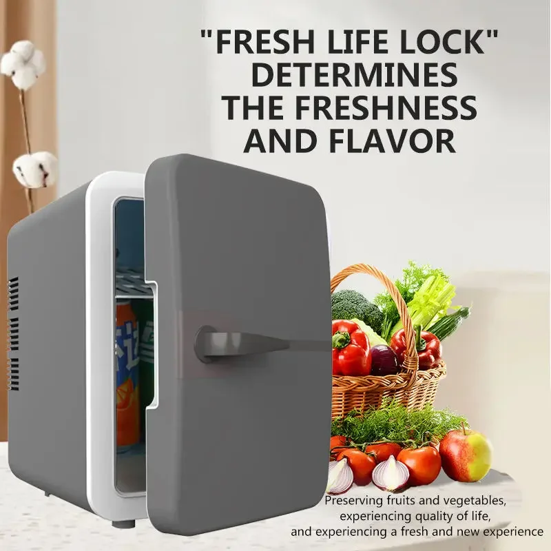 أفضل ثلاجة سيارة صغيرة مخصصة 6 لتر 12 فولت، فريزر منتصب محمول للاستخدام المحمول RV، تعمل بالبطارية الكهربائية