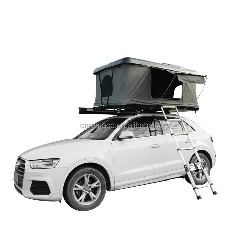 New Style Two Window Traveling ABS Hard Shell Rooftop Tents Car 4 Person Roof Top Tent