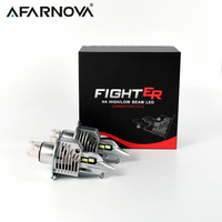 Afarnova H4 9003 HB2 LED Headlight Bulbs 12V 24V 80W 16000LM Diode Lamps LED H4 4300K For Cars High Beam Dipped Beam 6000K