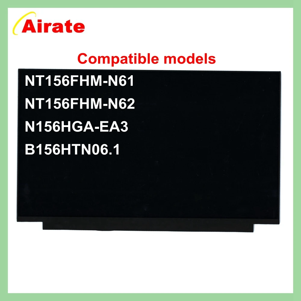 15.6 Slim 30 Pin Screen NT156FHM N61 NT156FHM-N61 NT156FHM-N62 N156HGA EA3 B156HTN06.1 LCD Display Panel 1920*1080 FHD